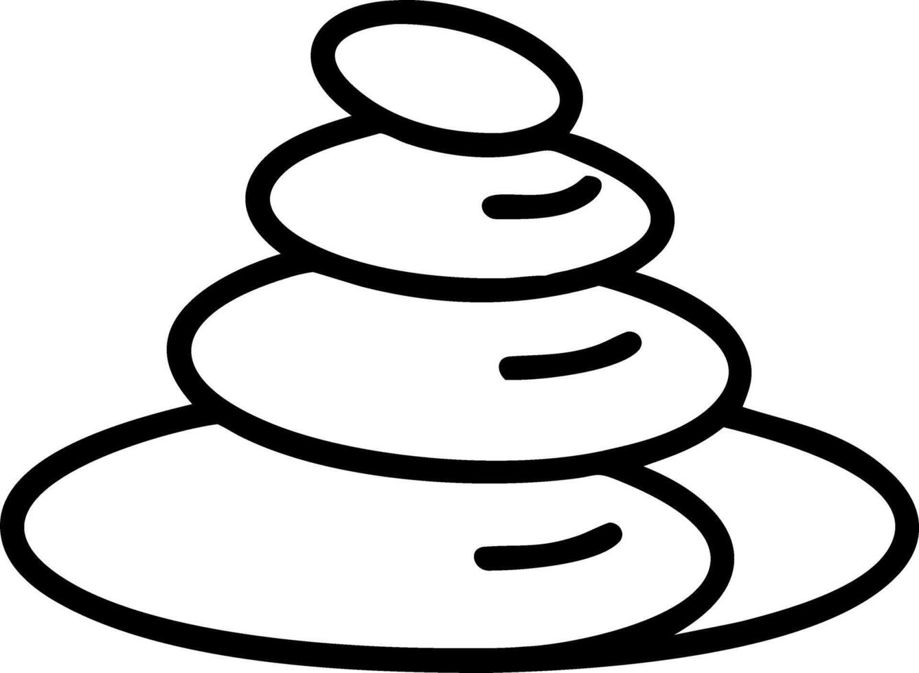 Plain background with massage oils and stones arranged neatly copy space above vector