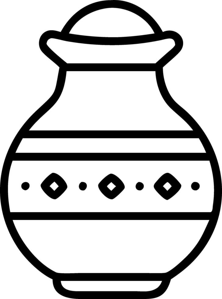 Pongal Festive Icons vector