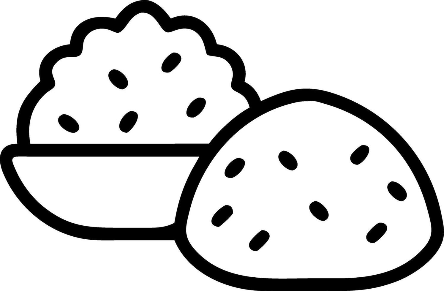 Pongal Sweets Macro vector