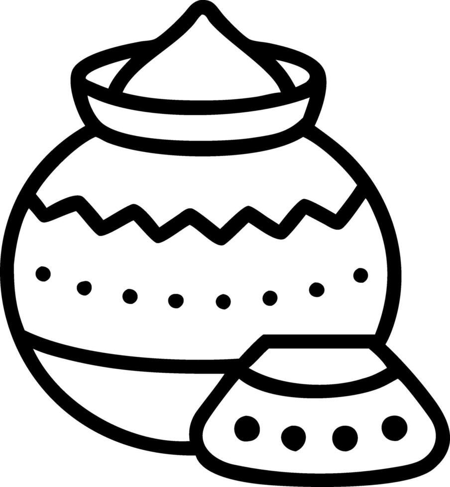 Pongal Festival Symbols vector