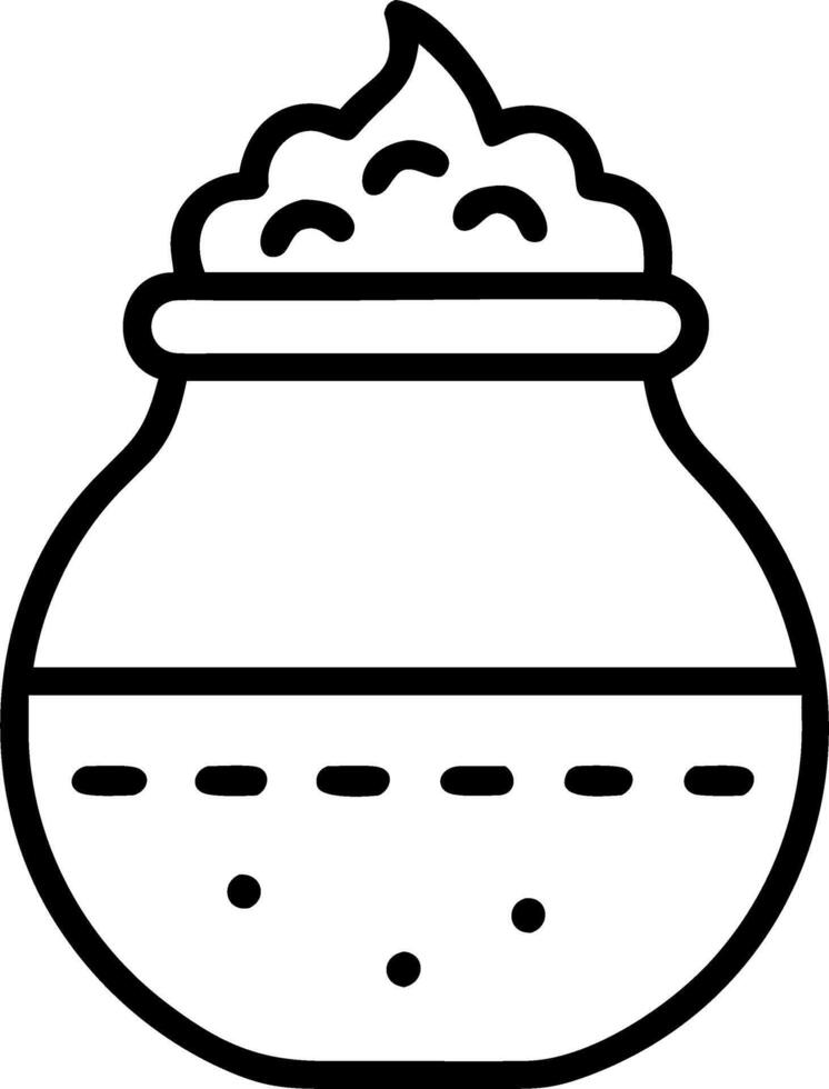 Pongal Abundance Icons vector