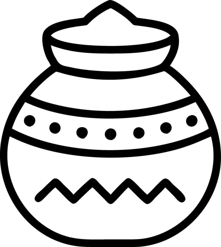 Pongal Cultural Icons vector