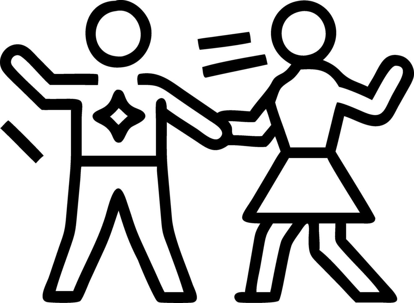 People engaging in futuristic role play activities in a bustling city square with ample copy space vector