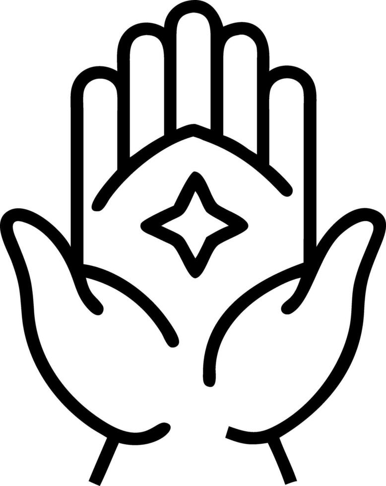 Macro Unity in Worship vector