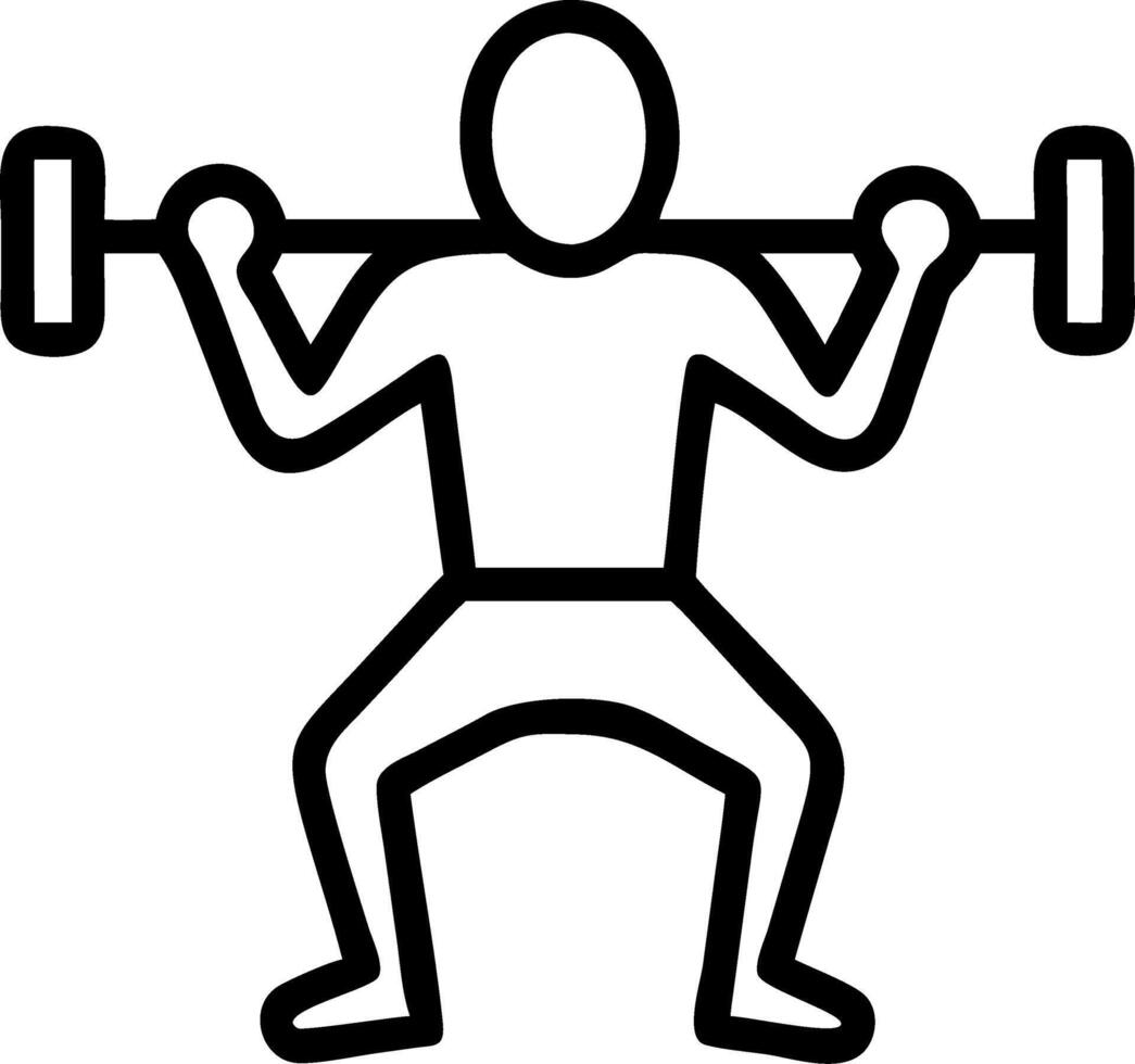 Man doing a home workout with weights copy space on left vector