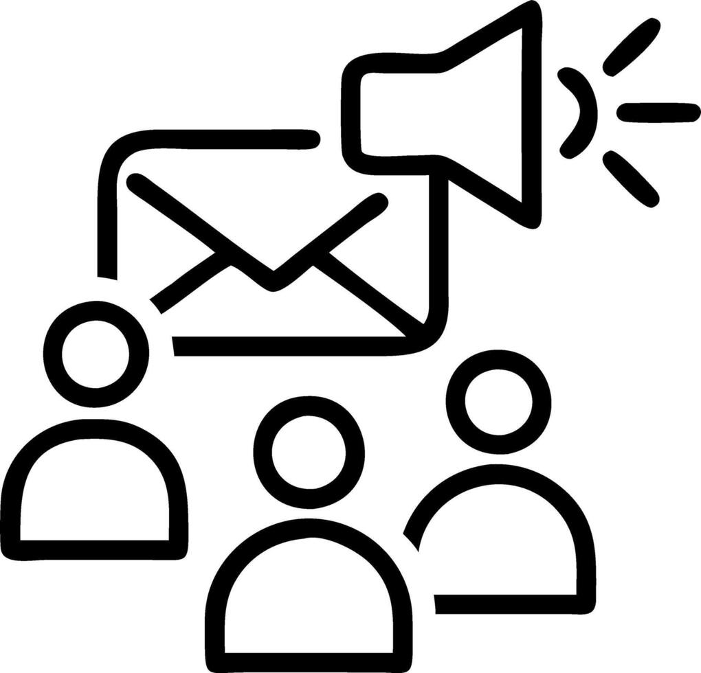 Marketing team collaborating on email campaigns bokeh digital art background copy space on right. vector