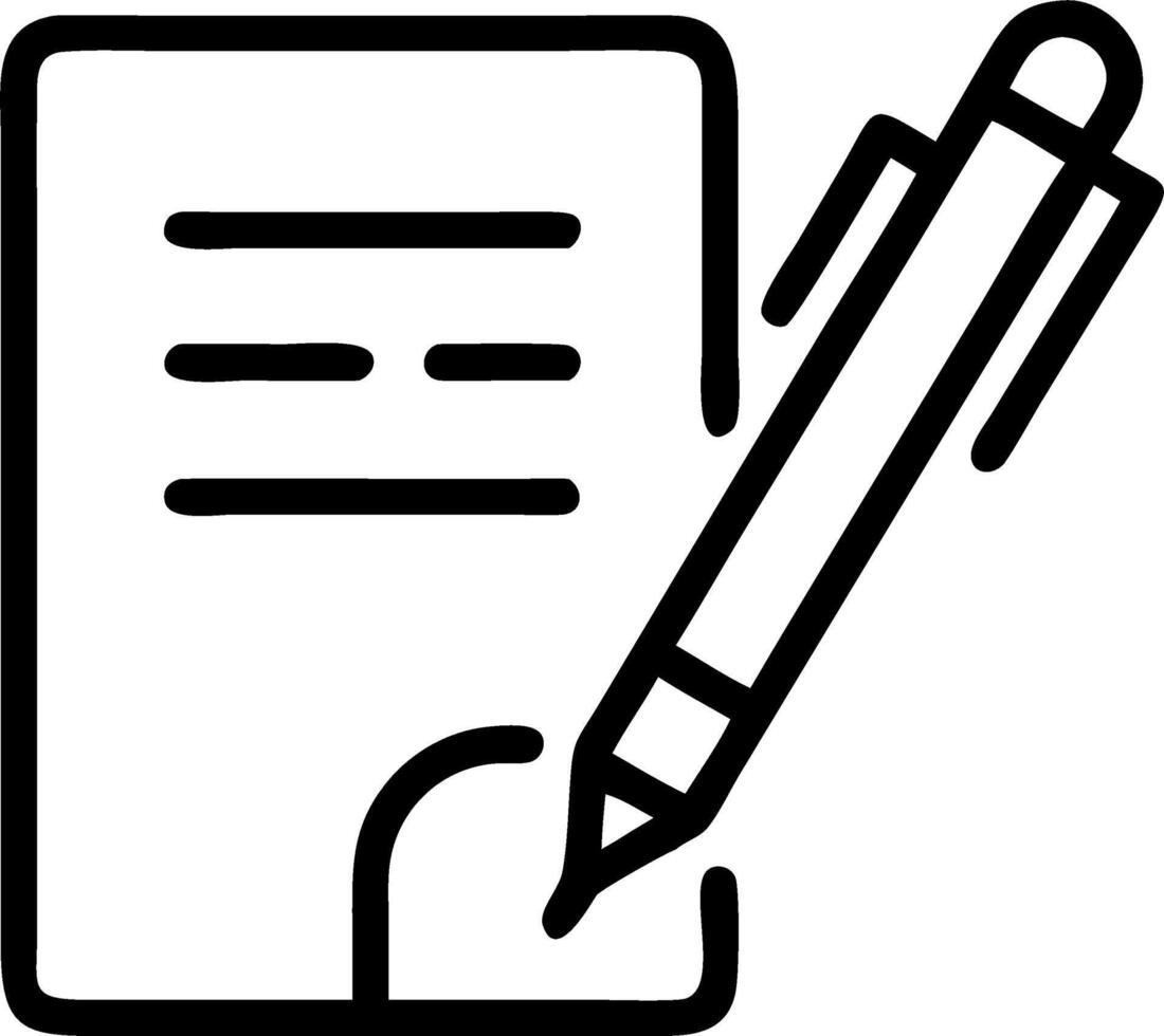 Macro shot of green financial planner pen and eco friendly notebook on desk vector