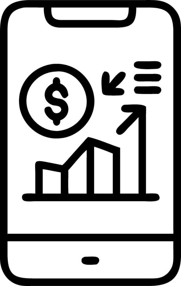 Macro shot of eco friendly financial charts with green accents on tablet screen vector