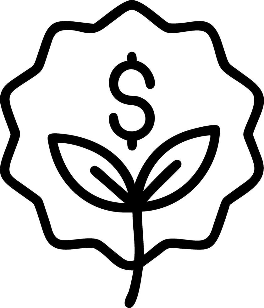 Macro shot of eco friendly financial symbols on recycled paper vector
