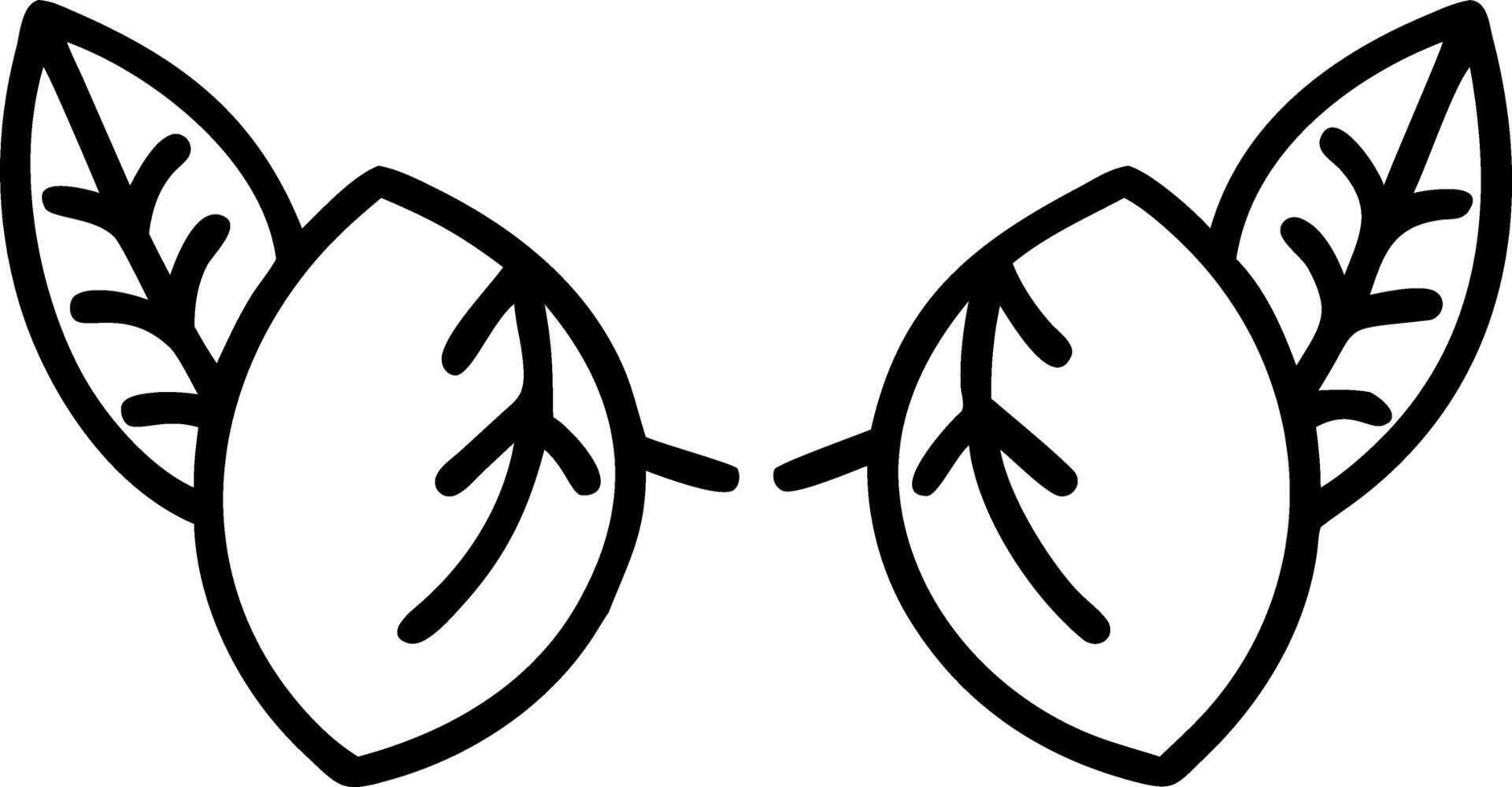 Plain Pongal Mango Leaves vector