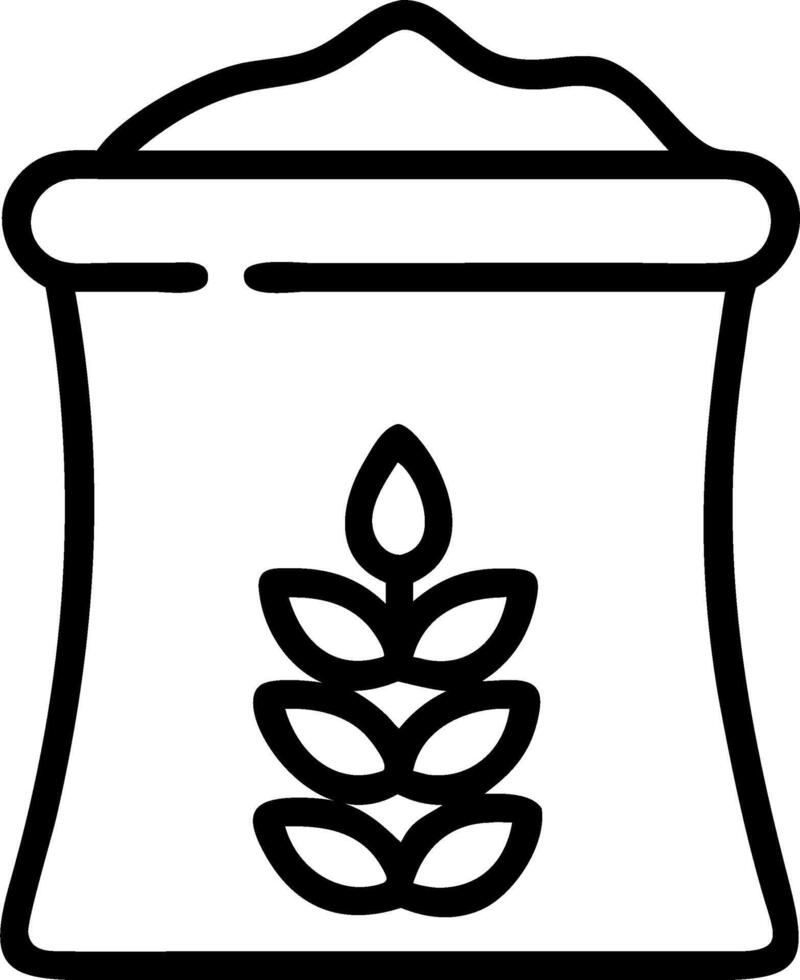 Macro of food grains in storage silo vector