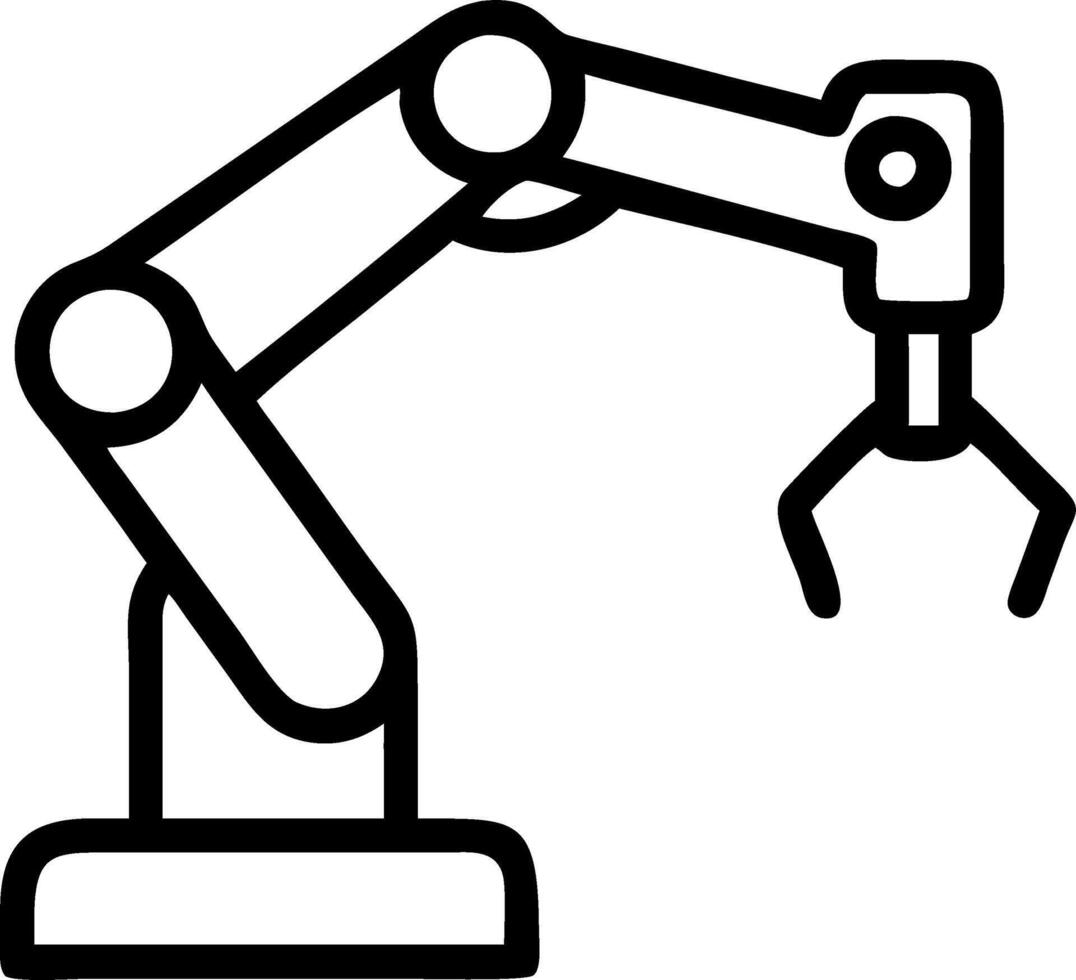 Macro close up of an engineers hands operating a robotic arm with copy space Set 2 vector