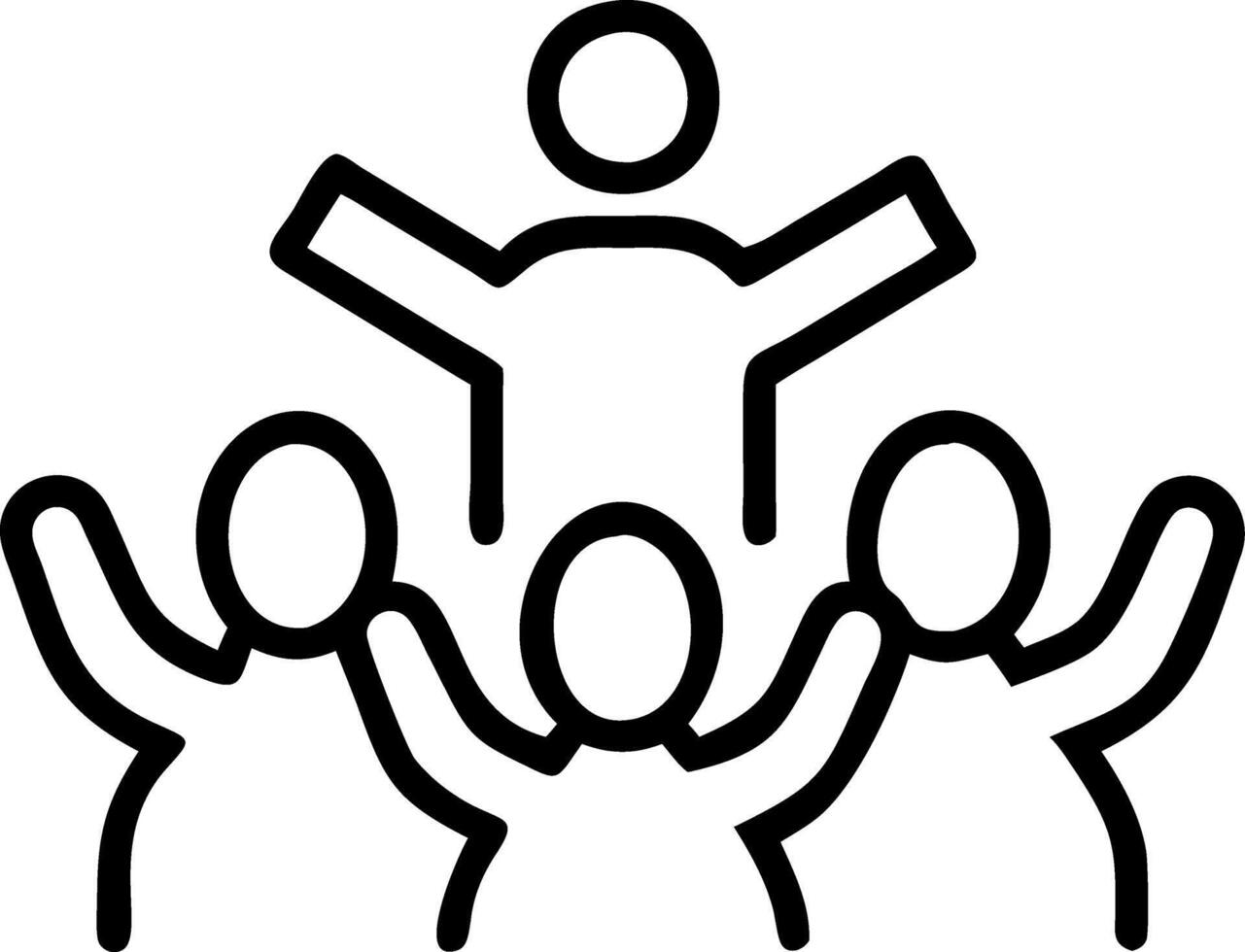Plain Community Worship vector