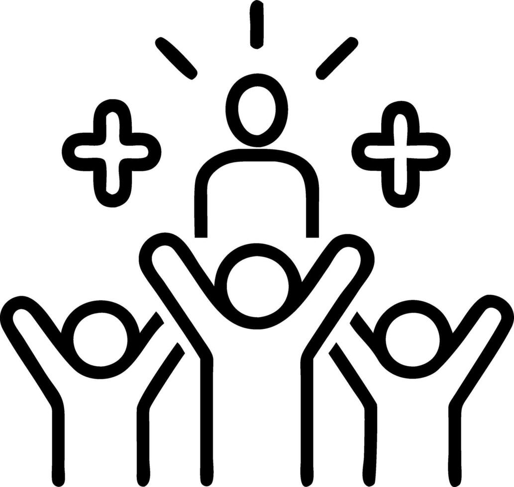 Inclusive Faith Festival vector