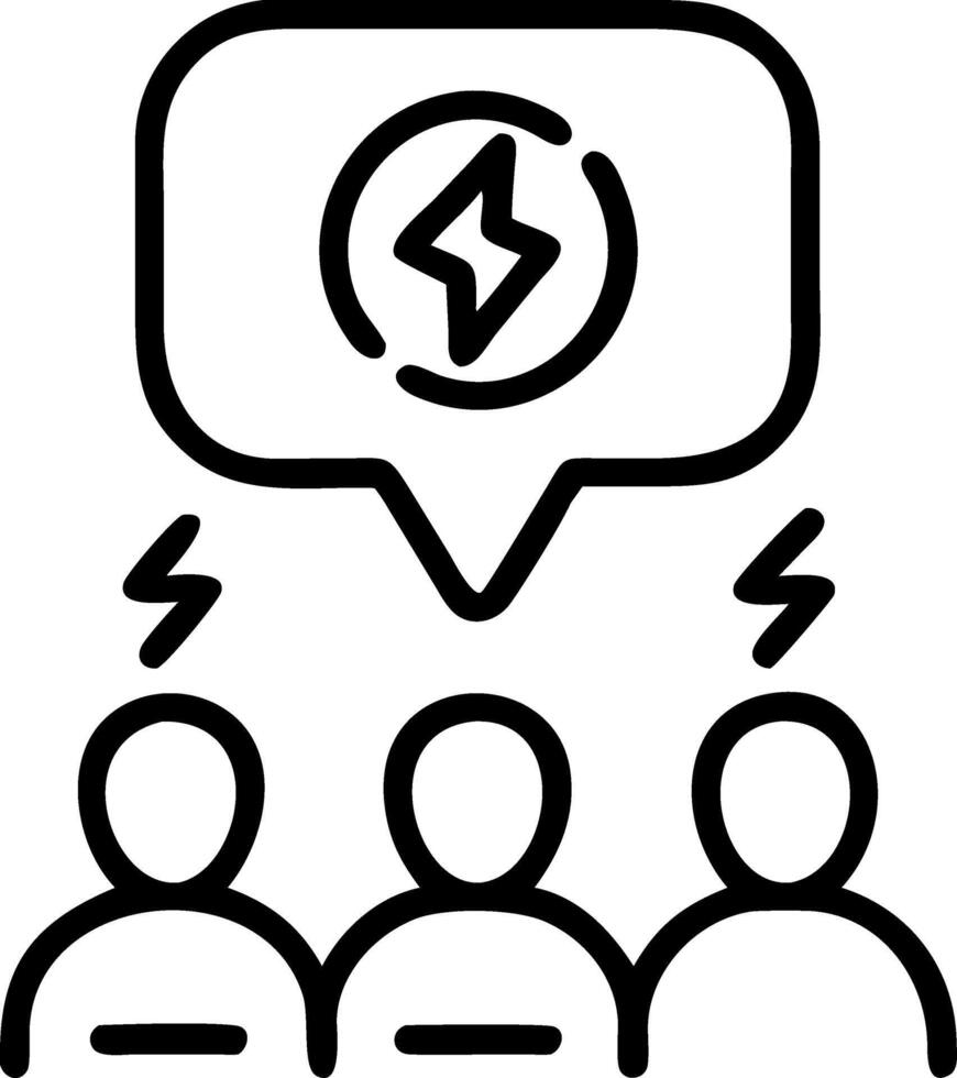 Green product development team brainstorming sustainable solutions with copy space vector