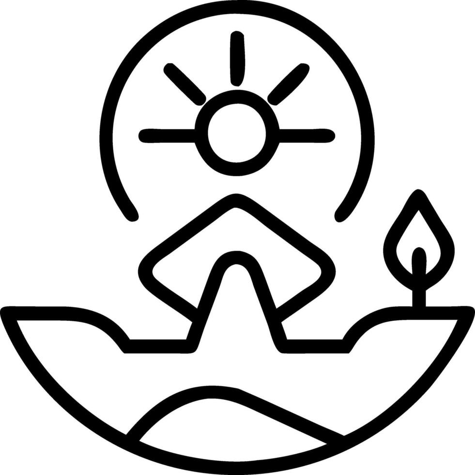 Interfaith Meditation Space vector