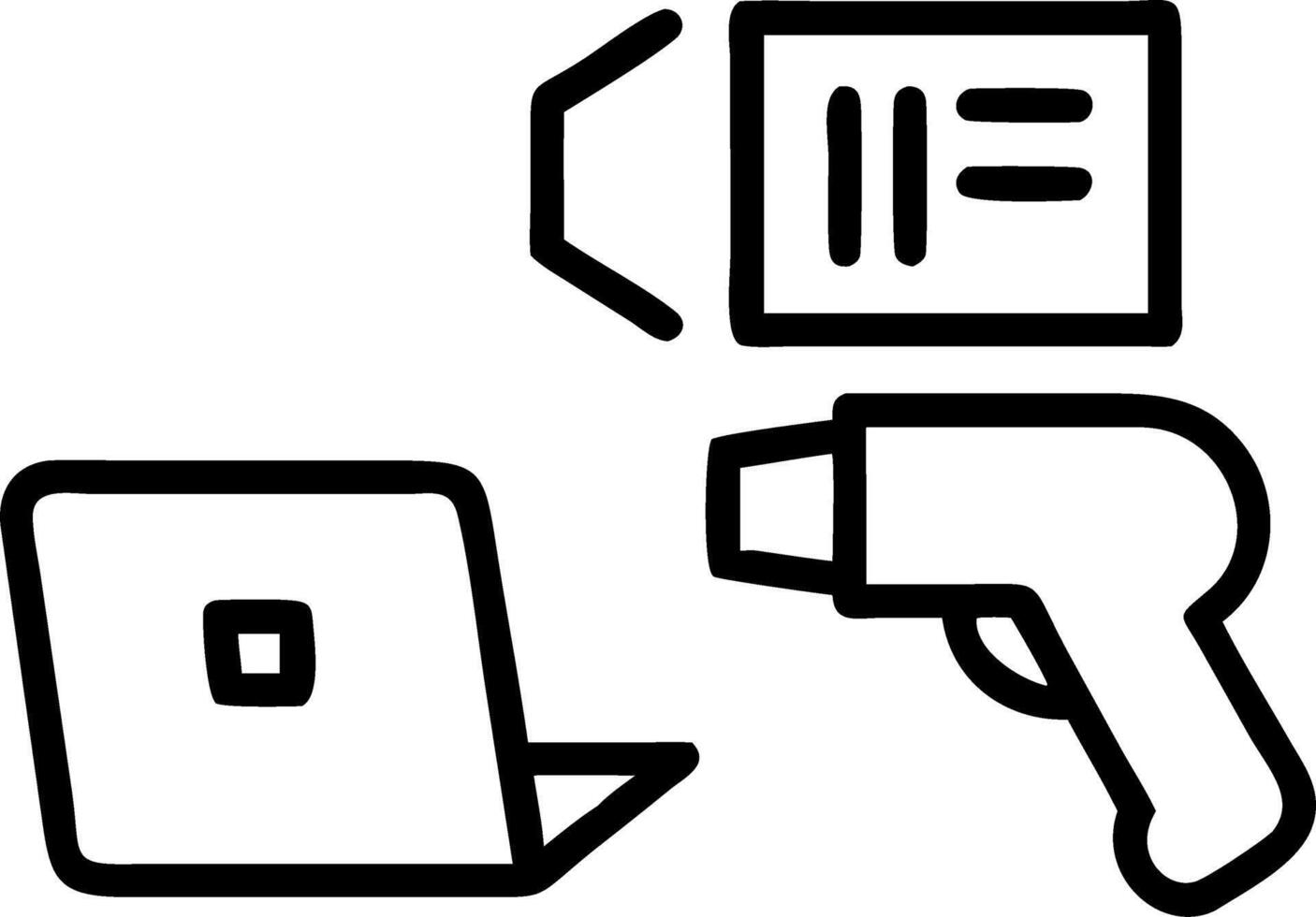 Logistics coordinator managing inventory costs vector