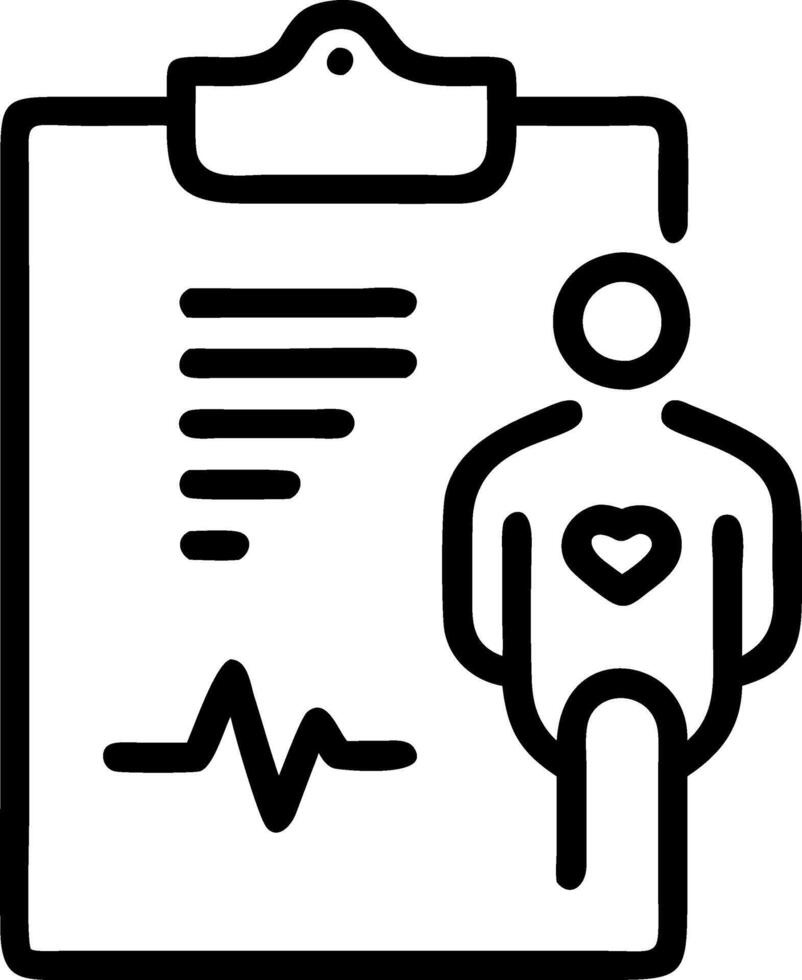 Glossy medical chart with futuristic holographic elements vector