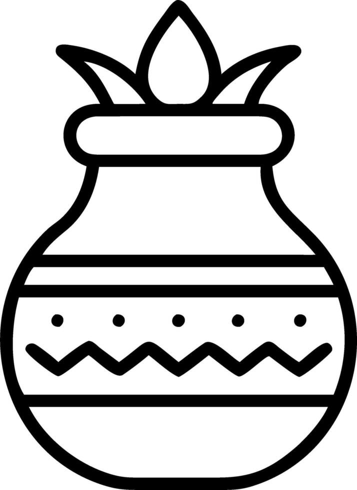 Glossy Pongal Cultural Icons vector