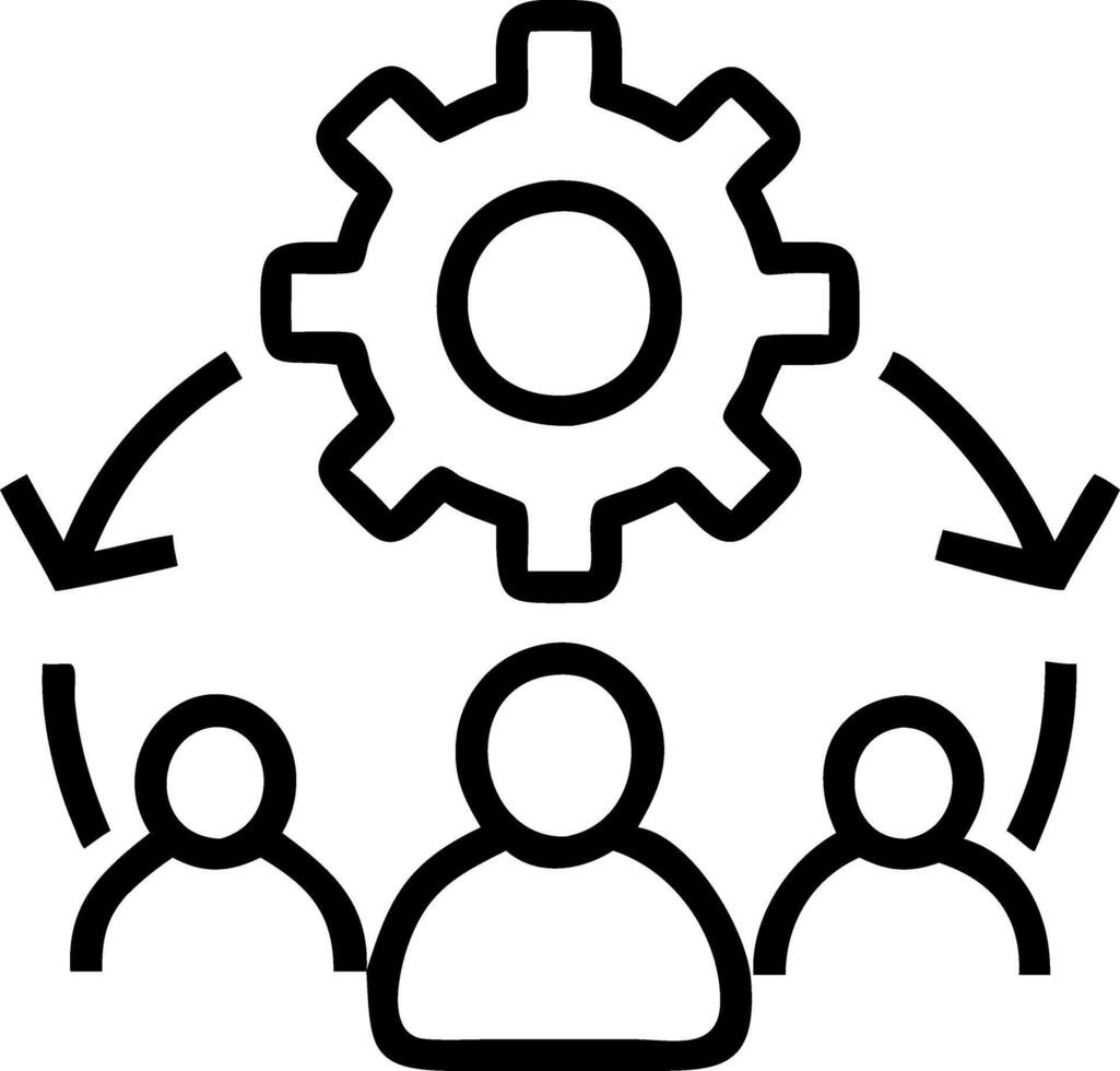 Glossy background of diverse team collaborating on digital transformation with copy space vector