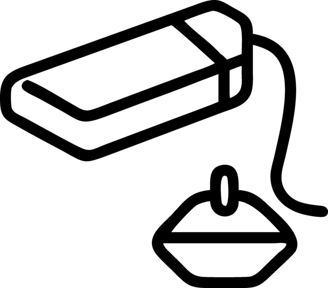Floating yoga block and strap vector
