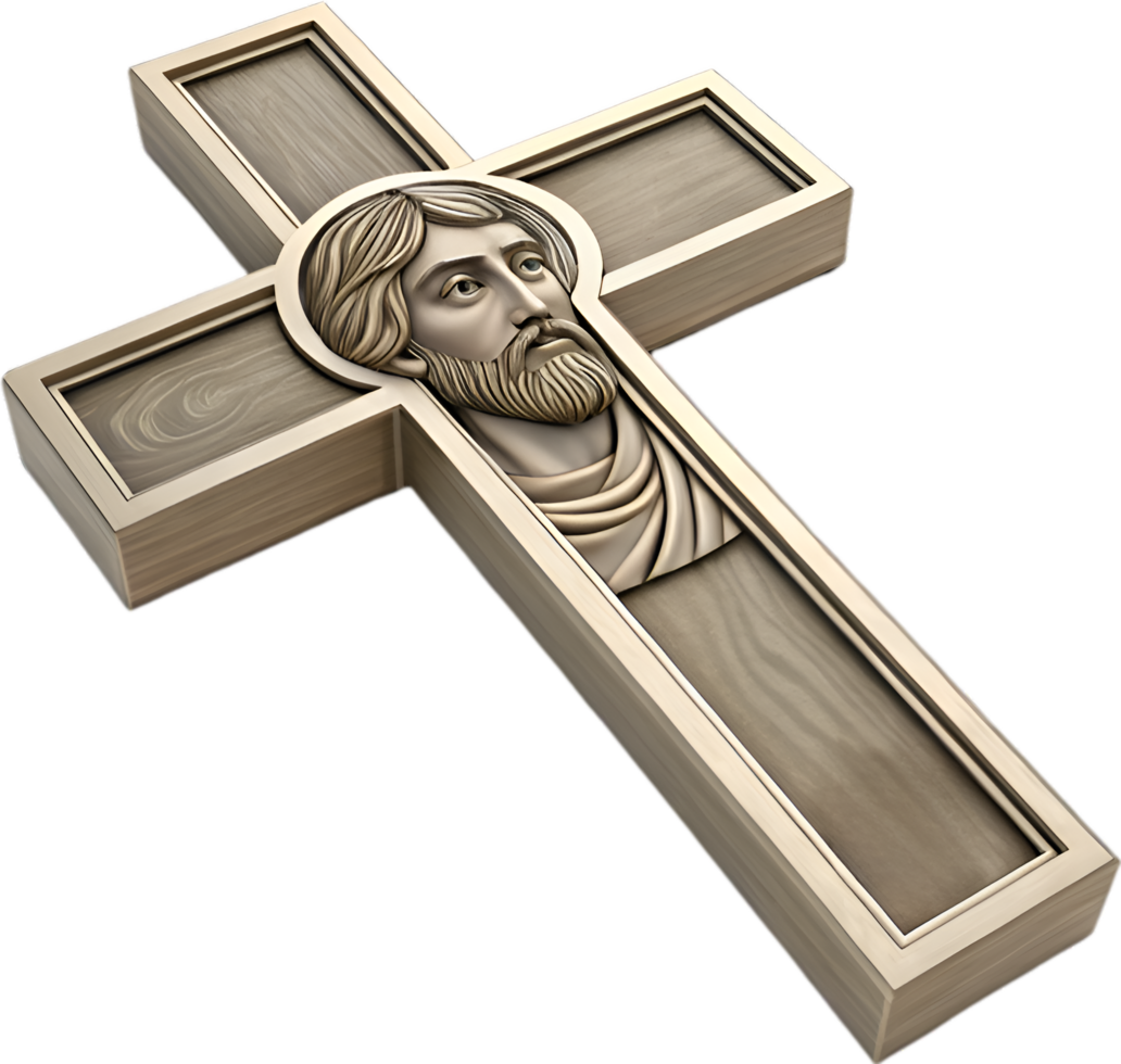 Christian Cross Design Clipart for Beautiful Religious Messages. . png
