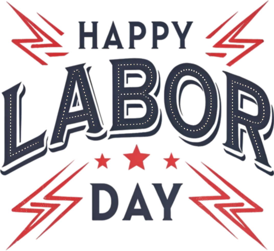 Beautiful Bold Labor Day Text with Calligraphy Art. . png