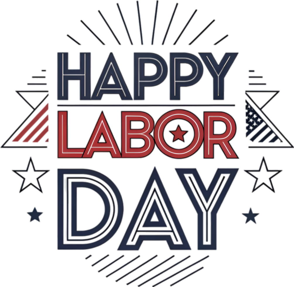 Bold Labor Day Text with Elegant Calligraphy Style. . png