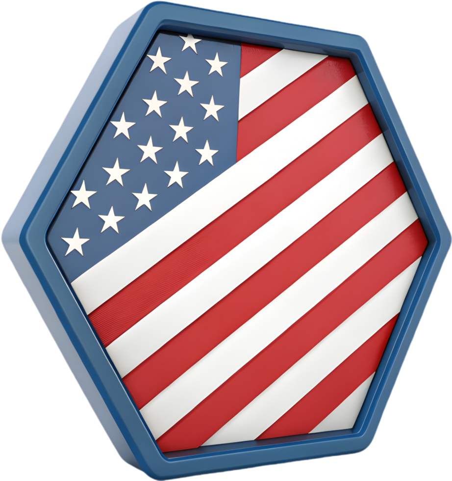 4th of July National Pride and Freedom Logo. . png