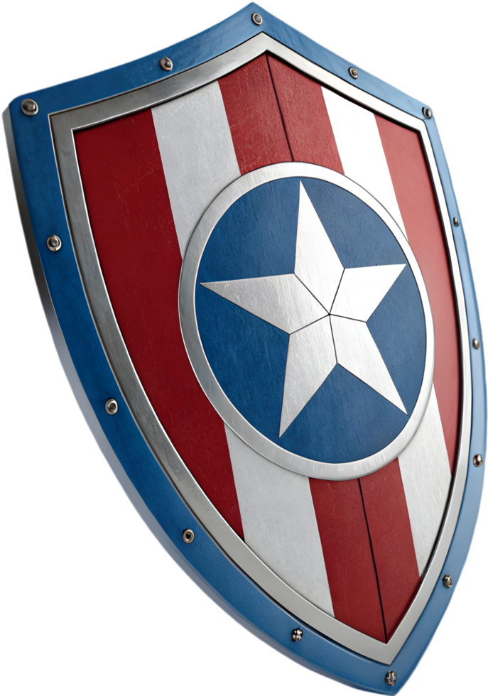 American Flag Logo for Independence Day Celebration. . png