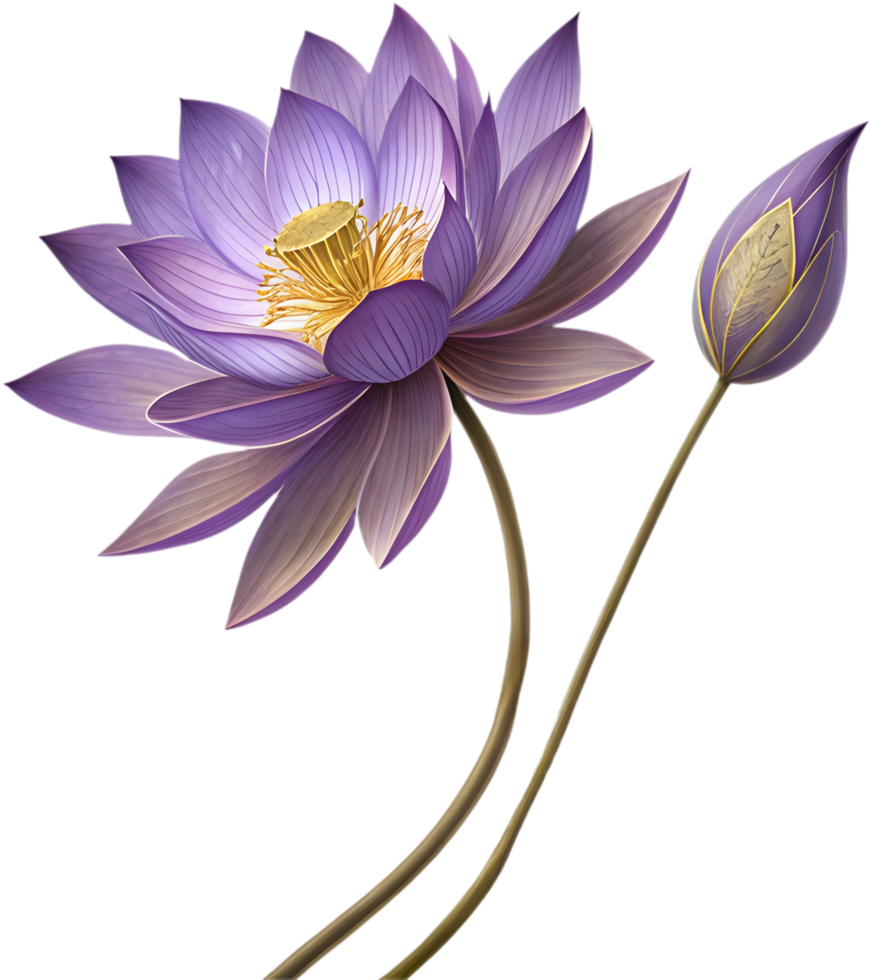 Stunning Lotus Petals with Serene Motion. . png
