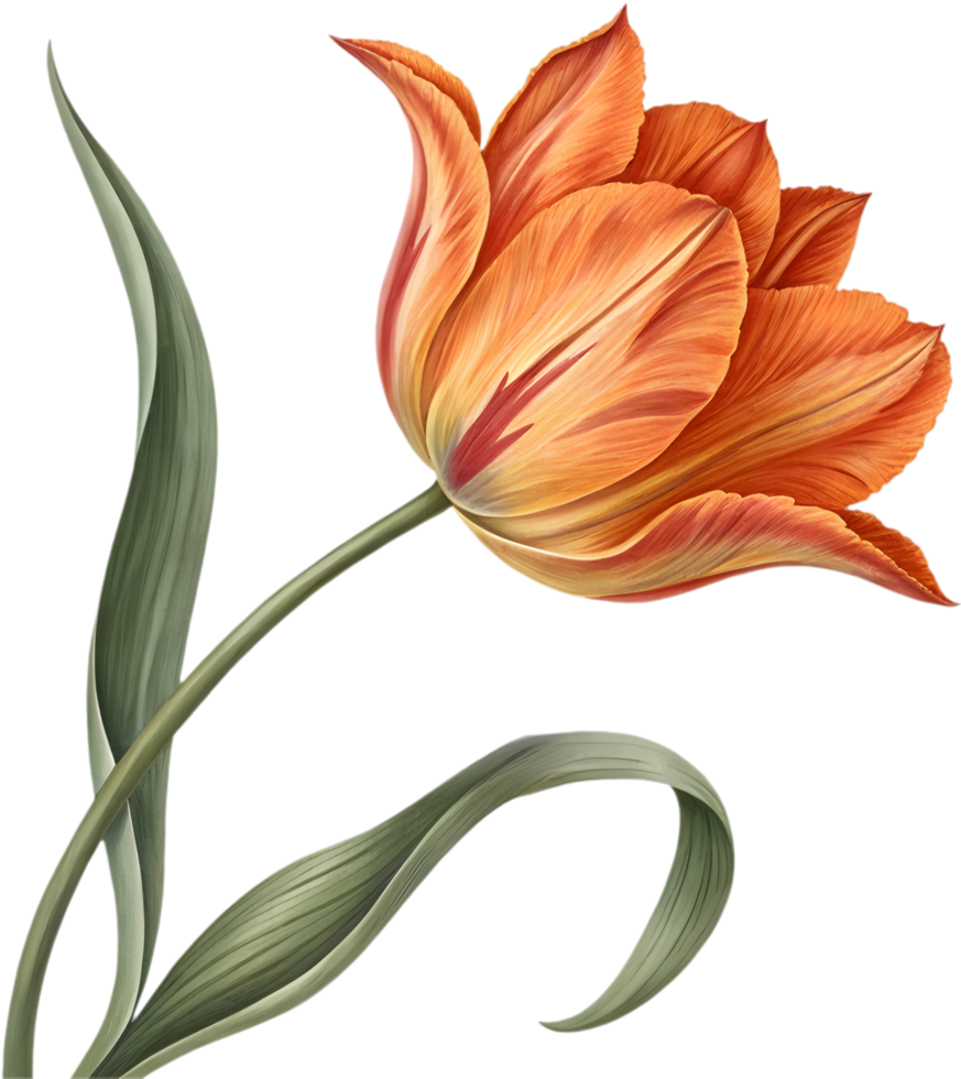 Vibrant Tulip Clipart Perfect for Beautiful Creations. . png