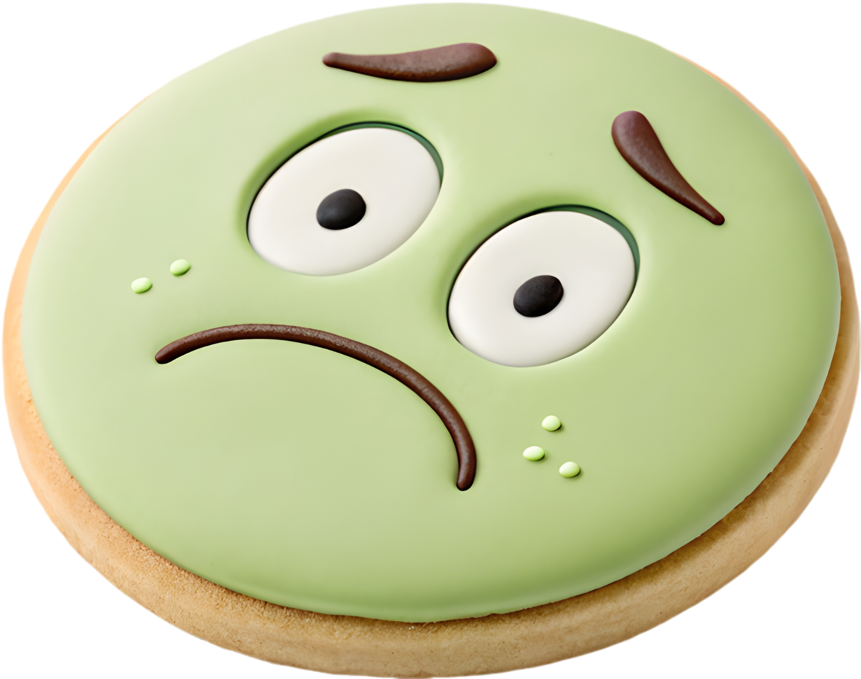 Fun and Expressive Cookie Clipart for Playful Art. . png