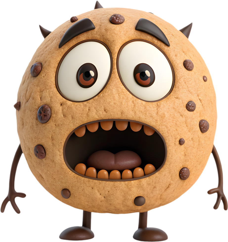 Playful Cookie Monster Design for Fun and Cheerful Projects. . png