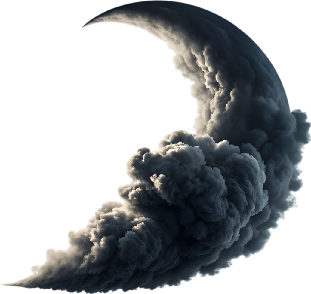 Ominous Nimbostratus Clouds for Weather-Themed Design Projects. . png
