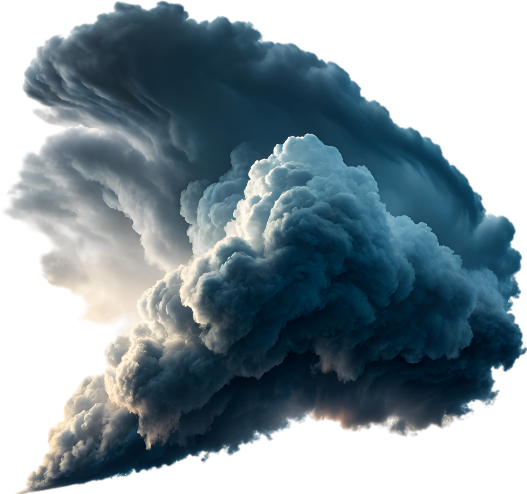 Cloudy Nimbostratus Sky for Intense and Moody Weather Themes. . png