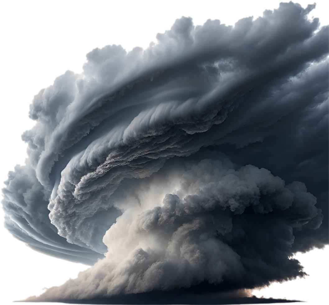 Intense Storm Clouds with Nimbostratus Sky Effect for Weather. . png