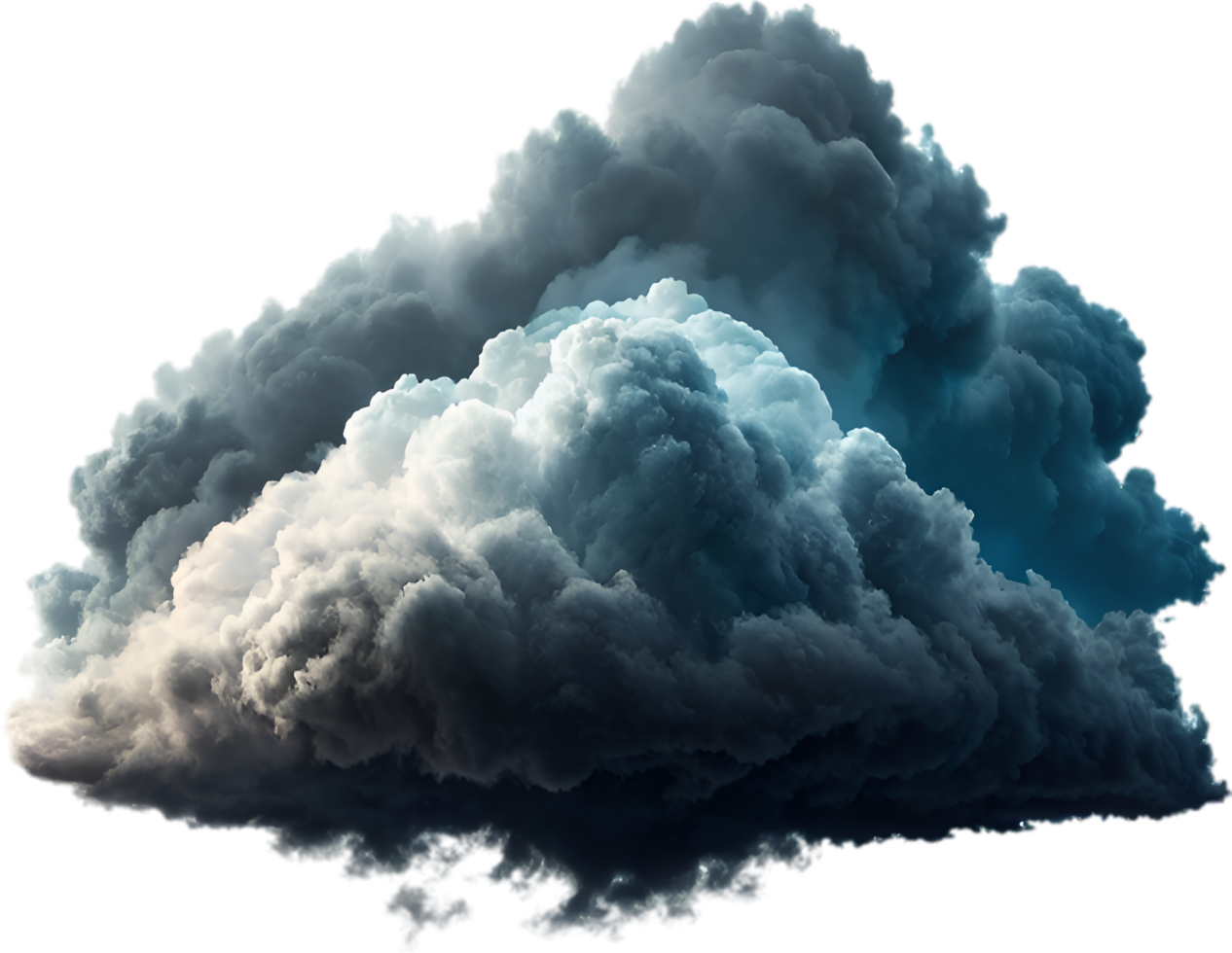 Storm Clouds and Nimbostratus Sky Effect for Weather Designs. . png