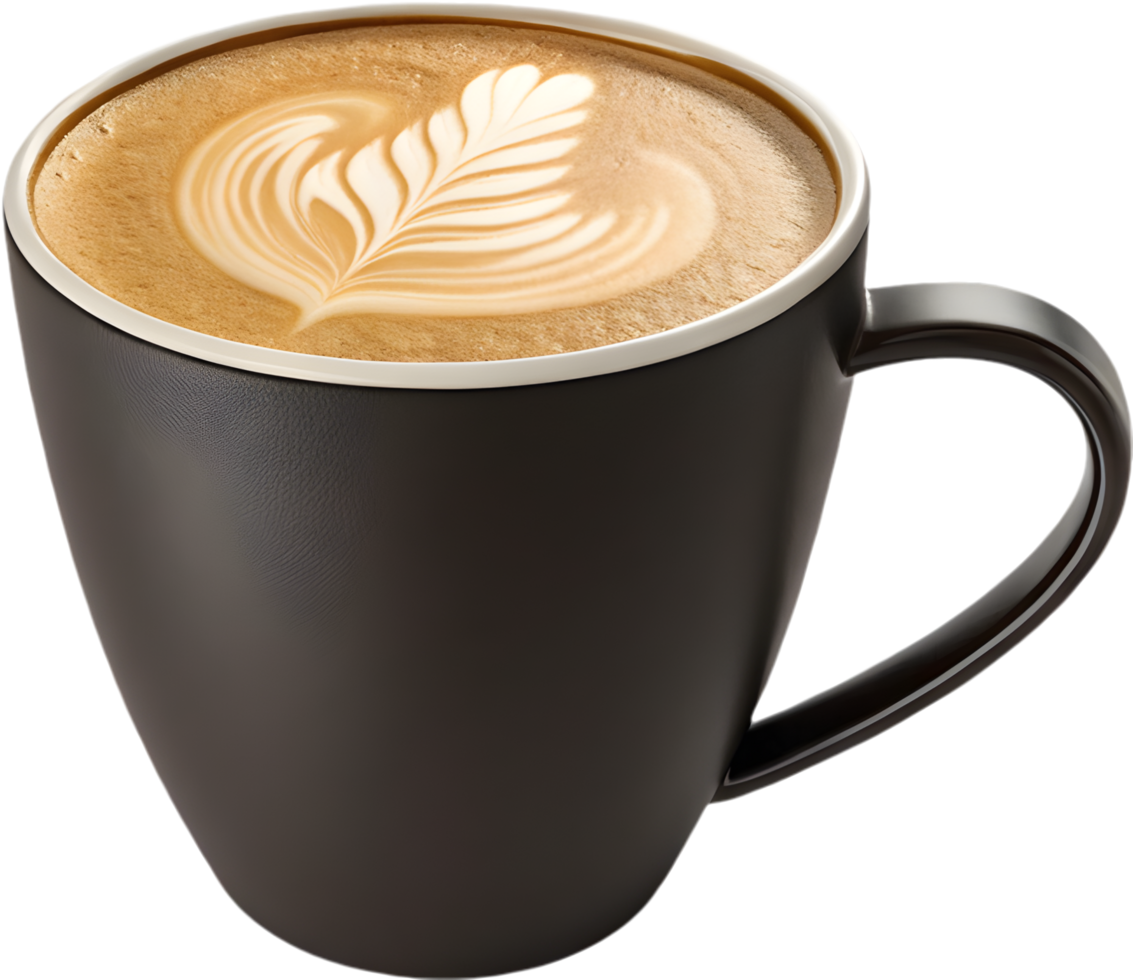Simple Coffee Cup Illustration for Stylish, Clean Design Projects. . png