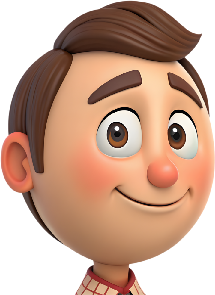 Simple modern clipart featuring mans facial emotional expressions today. . png