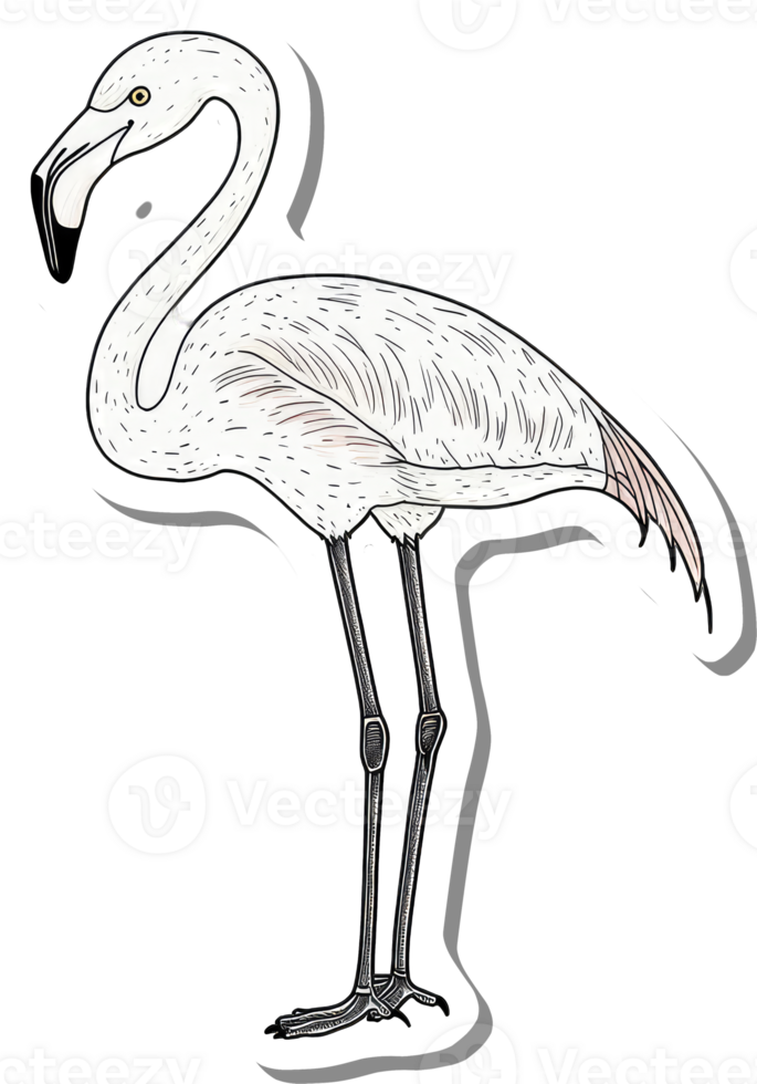 Andean Flamingo A Detailed Illustration Of A Bird png