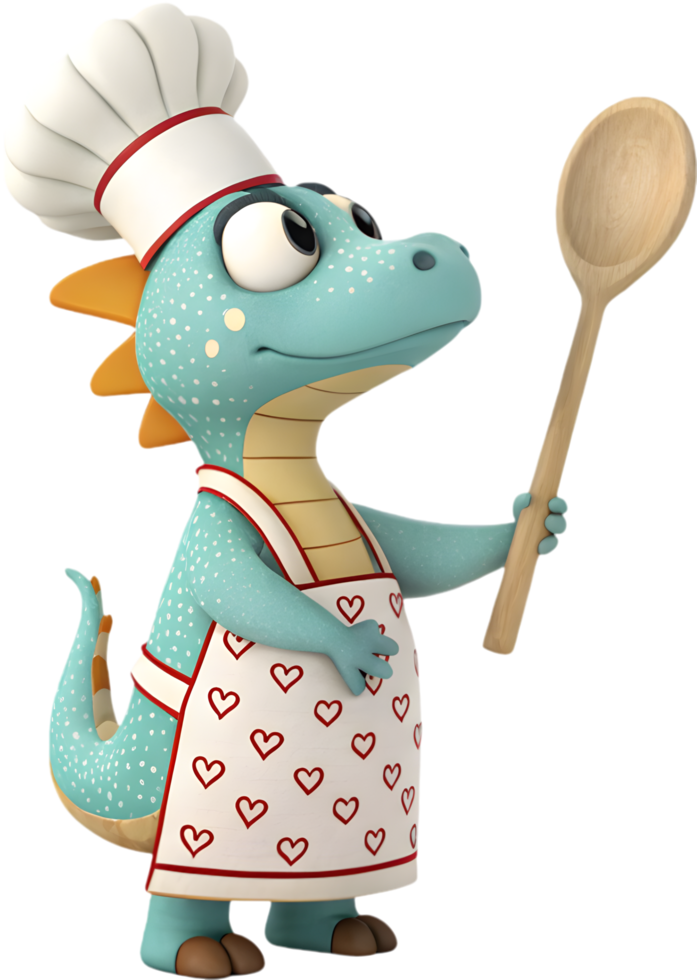 Cute cartoon dinosaur clipart for creating delightful and playful visuals. . png