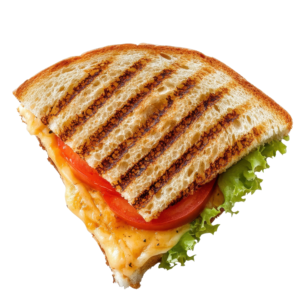 Flavorful toast sandwich filled with cheese, tomato, and lettuce ready to enjoy for a quick meal, toast sandwich png
