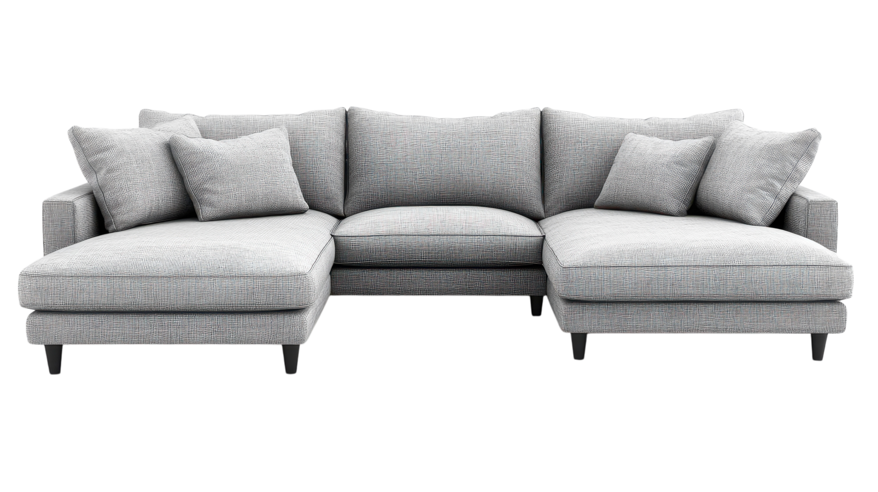 Stylish Low Profile Sectional Couch Perfect for Modern Living Rooms and Cozy Spaces. png