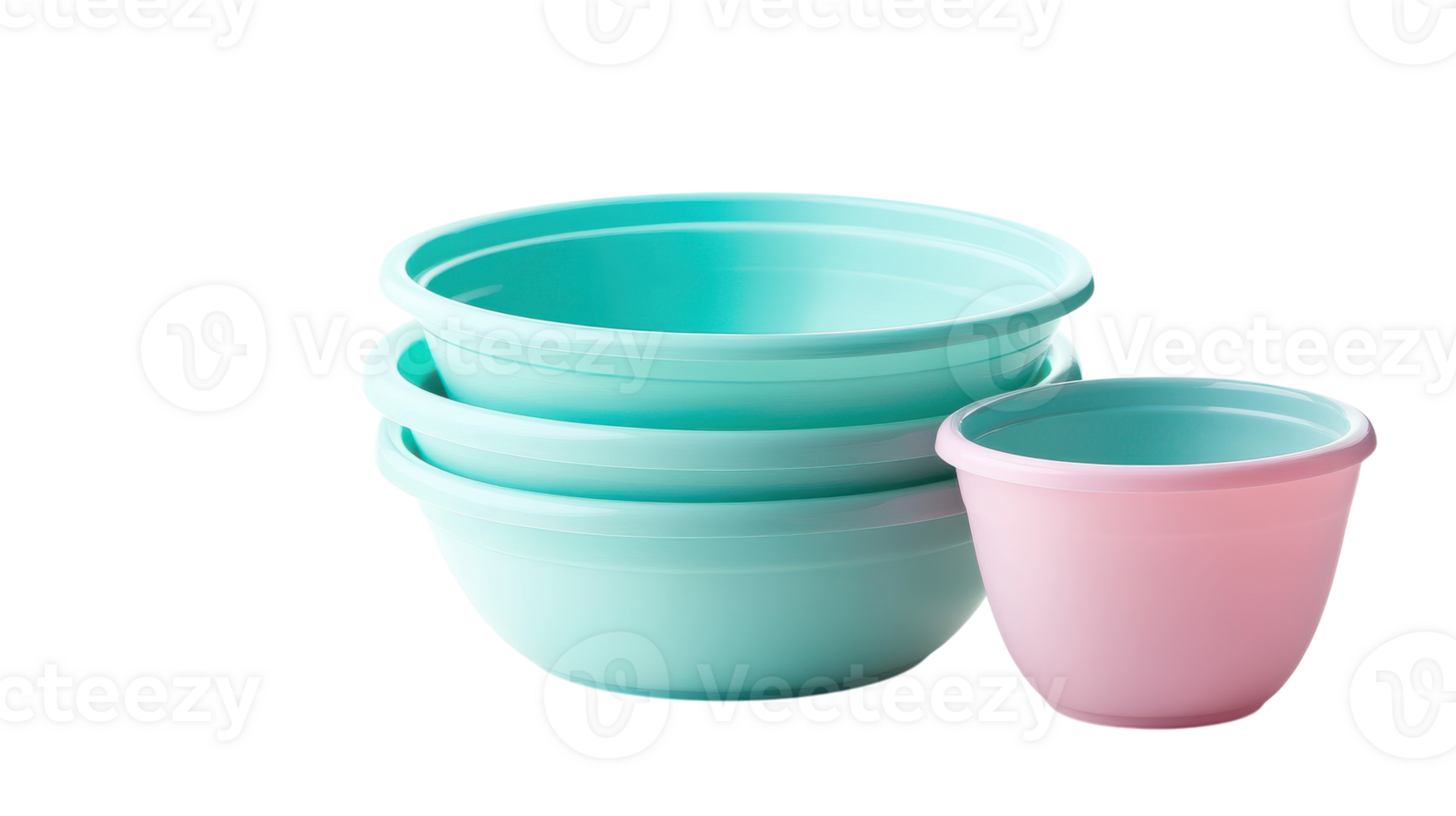 Versatile Set of Plastic Nesting Bowls in Various Sizes for Kitchen Use and Food Preparation for Every Culinary Task. png