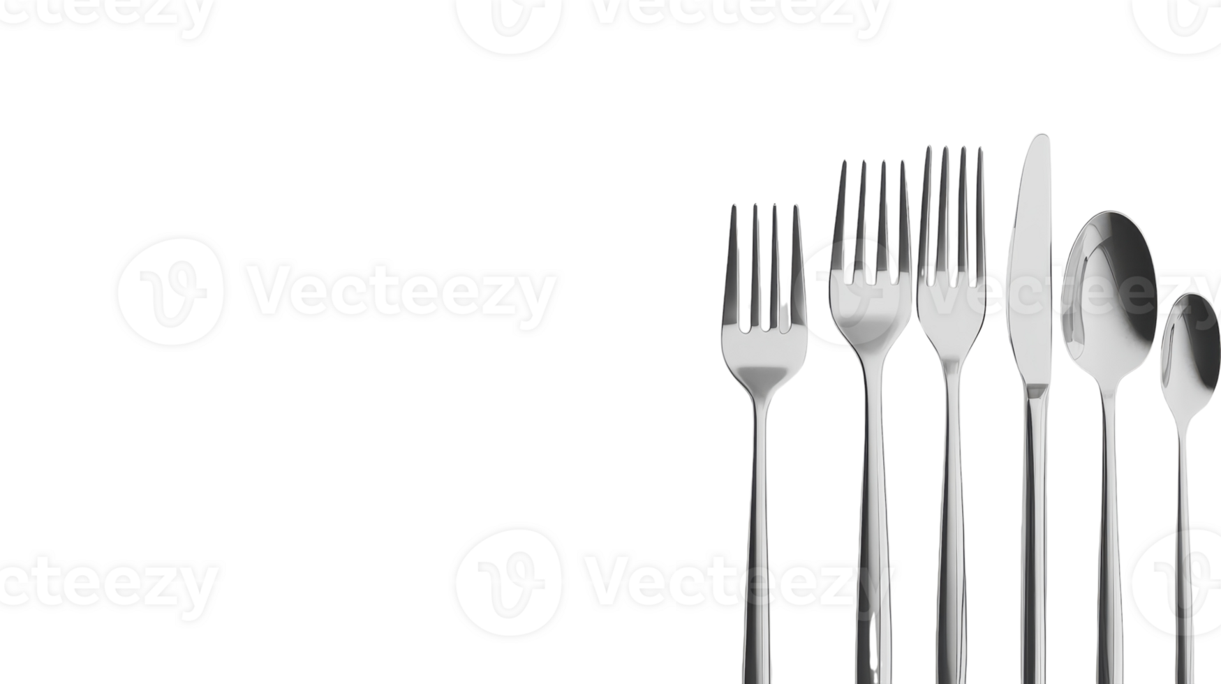A High-Quality Set of Stainless Steel Cutlery Perfect for Elegant Dining Experiences and Everyday Use. png