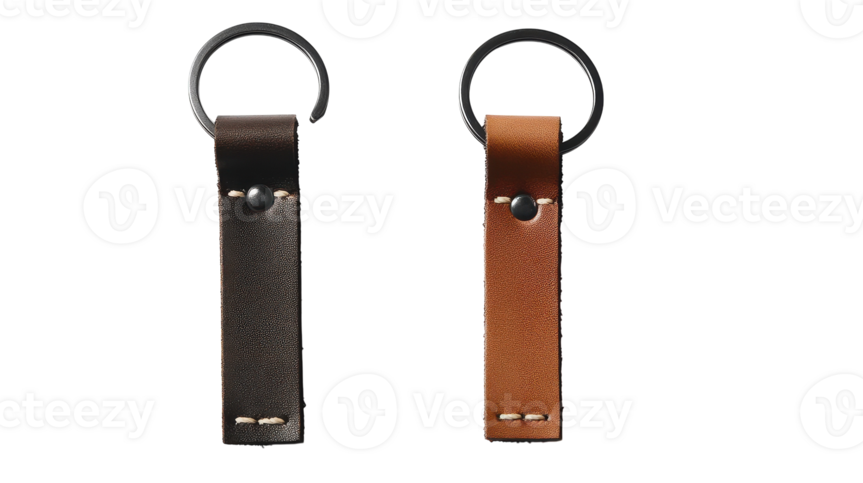 Elegant Minimalist Leather Keychains Perfect for Everyday Use and Gift Giving. png
