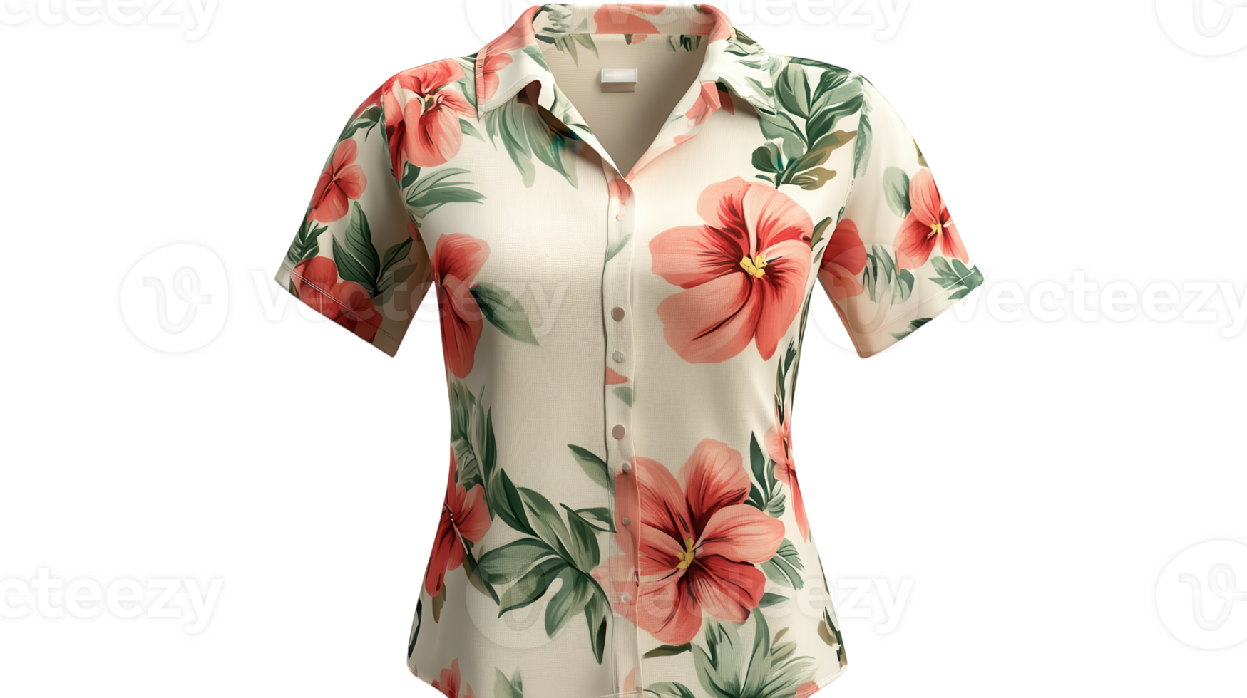 Stylish Short Sleeve Floral Blouse Perfect for Casual Outings and Summer Events with a Relaxed Fit for Comfort. png