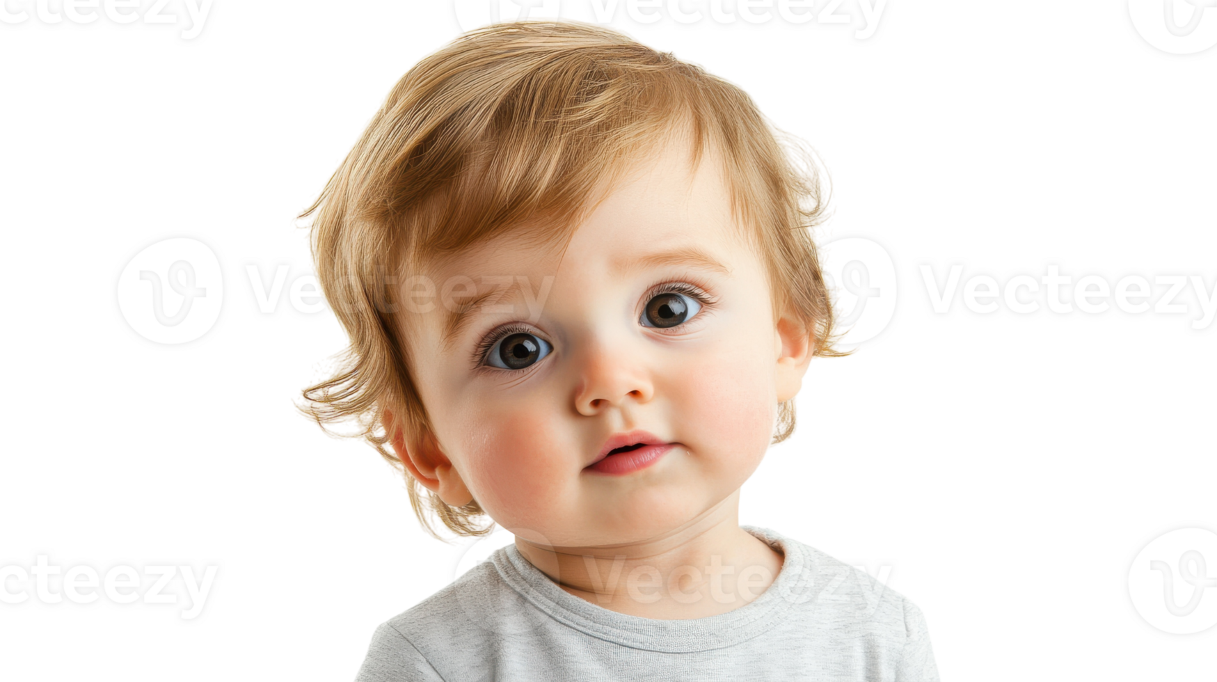 A baby with a big smile on his face png
