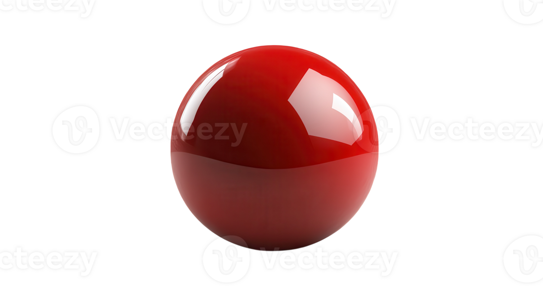 A red ball on a black background png